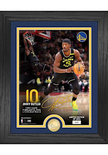Jimmy Butler Golden State Warriors Bronze Coin Plaque