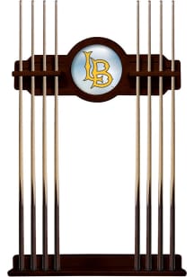 Cal State Long Beach Solid Wood Cue Rack Pool Table