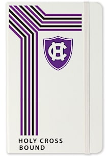 Holy Cross Crusaders School Bound team logo Notebook and Folder - White