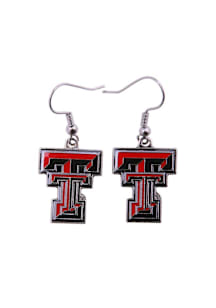 Texas Tech Red Raiders Dangler Logo Womens Earrings