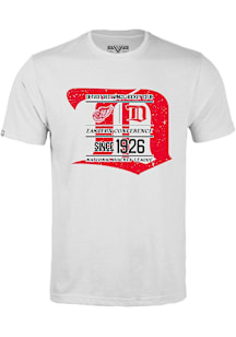 Levelwear Detroit Red Wings White Richmond Acumen Short Sleeve T Shirt