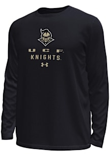 Under Armour UCF Knights Black Stacked Logo Tech Stretch Long Sleeve T-Shirt