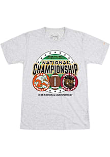 Homefield Natural 2026 CFP National Championship Head To Head vs Miami Hurricane Short Sleeve T Sh..