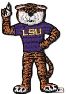 Jardine LSU Tigers 3" Mascot Logo Patch