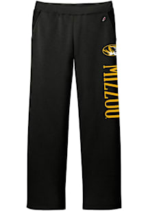 Missouri Tigers Womens Reverse Fleece Black Sweatpants