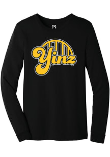 Summit Sportswear Altoona Curve Black Allegheny Yinzers Theme Night 2025 Long Sleeve T Shirt