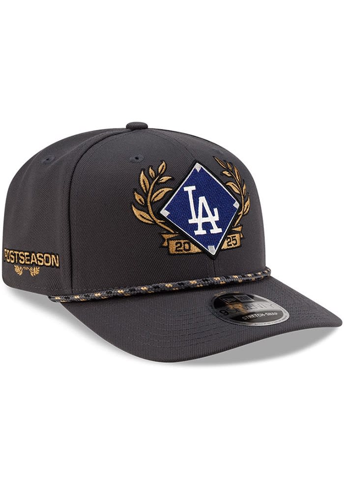 25ss 新品 SAINTM×××××× NewEra CAP DODGERS New Era Los Angeles Dodgers CHARCOAL 2025 Locker Room League