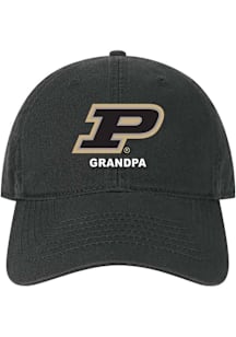 Purdue Boilermakers Grandpa Twill Adjustable Hat - Black