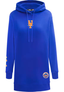 Pro Standard New York Mets Womens Blue Classic Short Sleeve Dress