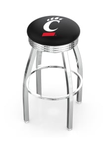 Cincinnati Bearcats 3 Ring Chrome Seat Pub Stool