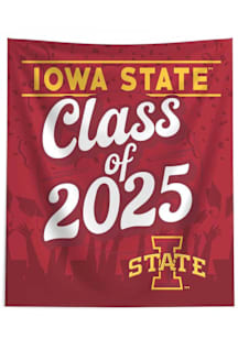 Iowa State Cyclones Class of 2025 50x60 Tapestry Blanket