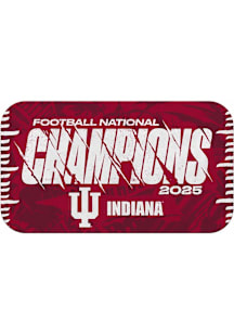 Indiana Hoosiers 2025 College Football Champions Sport Shape Pennant - Crimson