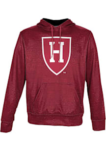 ProSphere Harvard Crimson Youth Crimson Heather Long Sleeve Hoodie