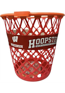 Wisconsin Badgers Hoopster Waste Basket