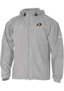 Columbia Colorado Buffaloes Mens Grey Prodigy Light Weight Jacket