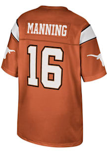 Arch Manning Texas Longhorns Youth Burnt Orange Colosseum Arch Manning NIL Football Jersey