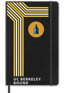 Cal Golden Bears School Bound team logo Notebook and Folder - Black