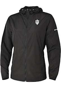 Columbia Indiana Hoosiers Womens Black Heat Seal Prodigy Light Weight Jacket