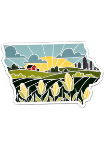 Iowa State Outline Magnet