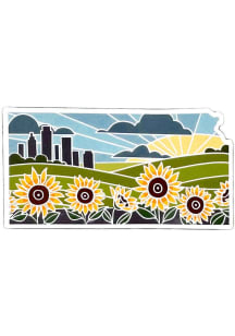 Kansas State Outline Magnet