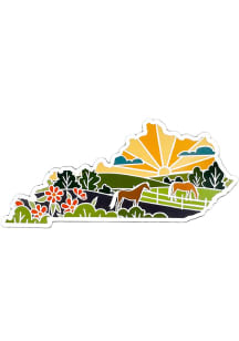 Kentucky State Outline Magnet