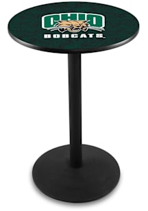 Ohio Bobcats Black Round Base Pub Table