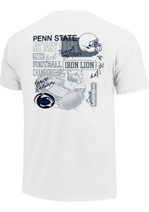Penn State Nittany Lions Womens White Through the Years Short Sleeve T-Shirt