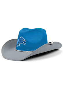 Forever Collectibles Detroit Lions Blue Two-Tone Cowboy Hat Mens Cowboy Hat
