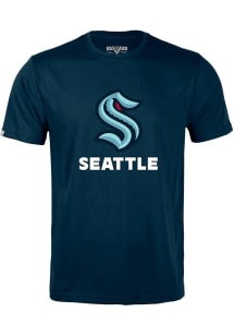 Levelwear Seattle Kraken Navy Blue Richmond Home Turf Short Sleeve T Shirt