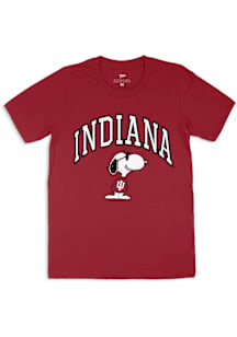 Indiana Hoosiers Crimson Peanuts Joe College Short Sleeve T Shirt