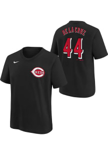 Elly De La Cruz Cincinnati Reds Youth Black Home NN Player Tee