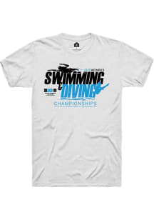 Big Ten White Rally 2025 Womens Swimming &amp; Diving Championship Short Sleeve T Shirt