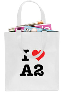 Ann Arbor I Love A Squared Non Woven Tote Reusable Bag