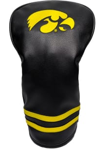 Black Iowa Hawkeyes Vintage Driver Golf Headcover