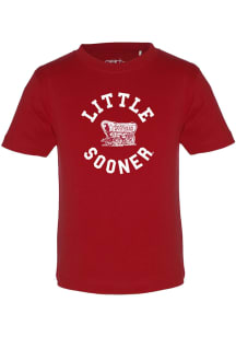 Oklahoma Sooners Toddler Cardinal Toni Little Champ Short Sleeve T-Shirt