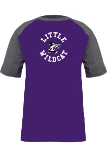 K-State Wildcats Youth Purple Game Day Short Sleeve Fashion T-Shirt