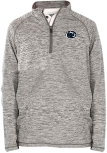 Penn State Nittany Lions Youth Grey Matthew Long Sleeve Quarter Zip Shirt