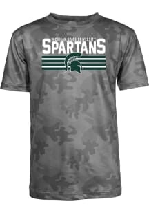 Michigan State Spartans Toddler Charcoal Zion Short Sleeve T-Shirt