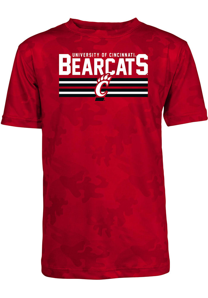 Cincinnati Bearcats Toddler Red Zion Short Sleeve T-Shirt