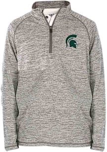 Michigan State Spartans Toddler Grey Matthew Long Sleeve Qtr Zip