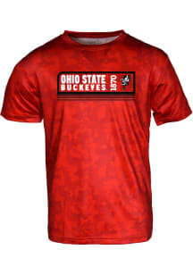 Brutus Buckeye Garb Youth Red Ohio State Buckeyes Winston Short Sleeve T-Shirt