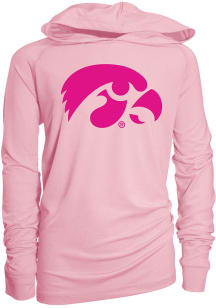 Toddler Girls Pink Iowa Hawkeyes Marley Long Sleeve T Shirt