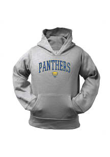 Pitt Panthers Youth Grey Parker Long Sleeve Hoodie