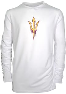 Arizona State Sun Devils Youth White Jessie Long Sleeve T-Shirt