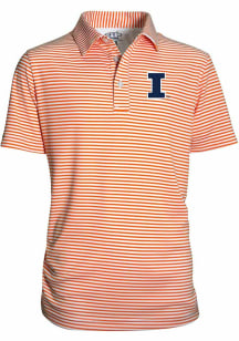Toddler Orange Illinois Fighting Illini Carson Short Sleeve Polo Shirt