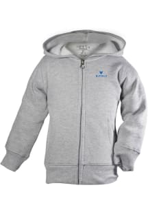 Buffalo Bulls Toddler Henry Long Sleeve Full Zip Sweatshirt - Grey