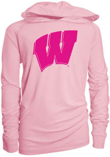 Girls Pink Wisconsin Badgers Marley Long Sleeve T-shirt