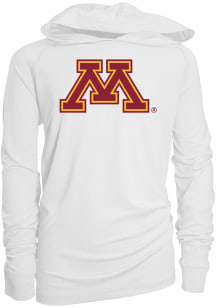 Minnesota Golden Gophers Youth White Marley Long Sleeve T-Shirt