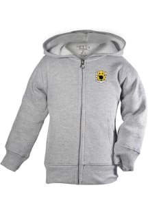 Missouri Tigers Toddler Henry Long Sleeve Full Zip Sweatshirt - Grey