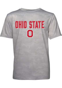 Ohio State Buckeyes Youth Grey Hudson Short Sleeve T-Shirt
